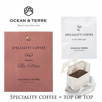 Speciality Coffee 06 コロンビア OTVL8 オーシャンテール OCEAN＆TEREE 〈A500〉 プチギフト プレゼント おみやげ 粗品 販促品 プチプラ 個包装 ギフト のし ラッピング対応外