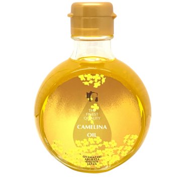 国産カメリナオイル　コールドプレス　THE FINEST QUALITY CAMELINA OIL ギフト箱入り 　結婚祝い　父の日　母の日　出産祝い　健康を気遣いたい方　父　母　祖父　祖母　親戚　上司　敬老の日　手土産　結婚祝い　お礼　お返し　誕生日 ギフト 調味料 食用オイル
