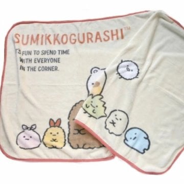 ベビーブランケット すみっコぐらし すみっこぐらし ベビー毛布 出産お祝い 贈り物 プレゼント 御誕生日 ベビーひざ掛け 防寒 ロングブランケット ウオームケット 肩掛け ひざ掛け ベビーカー 暖か敷物 おムツ替え ギフト