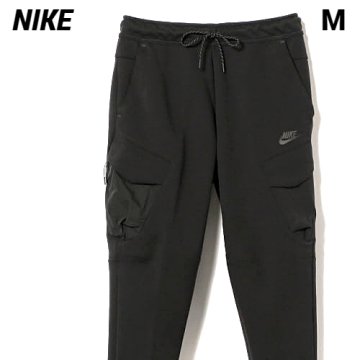 M【NIKE Sportswear Tech Fleece Men's Utility Pants DM6454-010 Black ナイキ スポーツウェア テック フリース メンズ ユーティリティ パンツ ブラック】