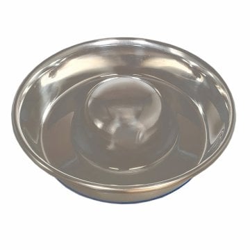 早食い防止に ステンレス 食器 デュラペット スローフィード 犬 猫 ペット用　フードボウル 餌入れ　水入れ　ゴハン　エサ