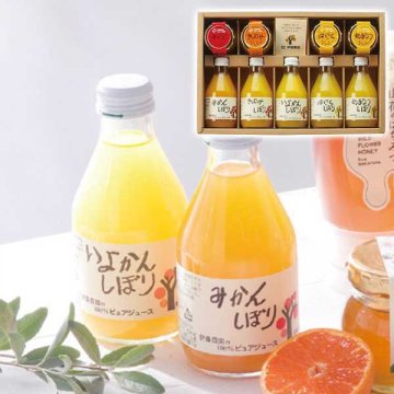 伊藤農園 100%ピュアジュース ジュレ セット 飲み比べ 詰め合わせ ギフト 無添加 国産 みかん きよみ はっさく あまなつ いよかん 果汁100% 寒天 粗糖 贈り物 手土産 内祝い お祝い お取り寄せ