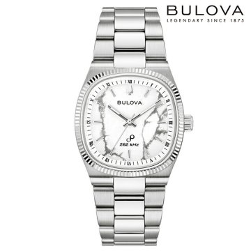 ブローバ スーパーセビーユ プレシジョニストクォーツ 腕時計 ブランド メンズ BULOVA 96A344 アナログ マグネサイト 白