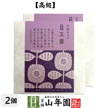 お茶チョコ 岡部 玉露 2枚入り×2個 チョコレート お菓子 緑茶 ぎょくろ茶 健康 ダイエット ギフト プレゼント プチギフト お茶 敬老の日 2026 内祝い
