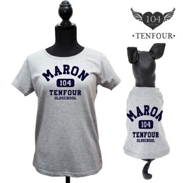 オールドスクールペアTシャツ XXL-3XLサイズ 犬 飼い主 ペアルック ペットとお揃い ペット 愛犬とお揃い 犬と名入れ 名前入り 名入り 名前入り 犬の服 Tシャツ 春 半袖 おしゃれ 服 好き プレゼント 女性 男性 誕生日 還暦 小型中型犬