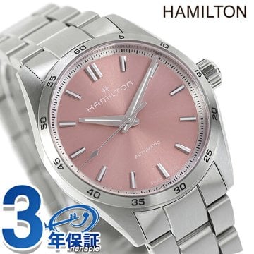 ハミルトン ジャズマスター パフォーマー オート 34mm 自動巻き 腕時計 ブランド メンズ レディース HAMILTON JAZZMASTER H36105171 アナログ ピンク
