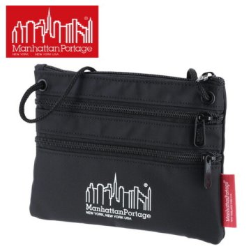 マンハッタンポーテージ ショルダーバッグ サコッシュ サコッシュバッグ ポーチ ミニショルダー Manhattan Portage トリプル ジッパーポーチ メンズ レディース 誕生日プレゼント ギフト ラッピング無料