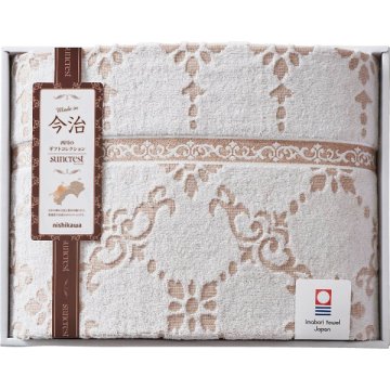 西川 サンクレスト nishikawa 今治タオルケット ベージュ [26-7636-085] RR82010000300 綿100パーセント やわらか 快適 睡眠 快眠 寝具 お中元 お歳暮 内祝い ギフト