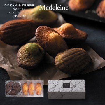 とろ～り濃厚フォンダンショコラ＆ぷっくりマドレーヌ 〈AS112〉 オーシャンテール スイーツ OCEAN&TERRE スウィーツ 出産内祝い 結婚内祝い 新築内祝い 結婚式 菓子折り 手土産 お菓子 otsv6