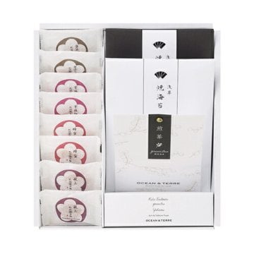 Ｐｒｅｍｉｕｍ　紀州南高梅・浅草のり・煎茶セット　ブライダル 記念品 引き出物 内祝い 内祝 プチギフト 縁起物 お祝い 御祝 快気祝い