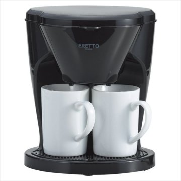 ERETTO mono 2CUPコーヒーメーカー  ET-107 内祝 内祝い お祝 御祝 記念品 出産内祝い プレゼント 快気祝い 粗供養 引出物
