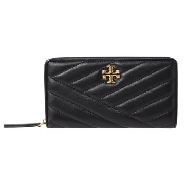 トリーバーチ Tory Burch 財布 長財布 ラウンドファスナー長財布 小銭入れ付き 90348 001 レディース BLACK ブラック