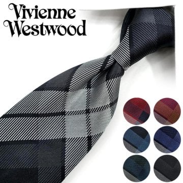 ヴィヴィアン ウエストウッド ネクタイ (8.5cm幅)  Vivienne Westwood ヴィヴィアンネクタイ  ネクタイ ブランド/クリスマス/セール 新作/バースデー/誕生日/お祝い 父の日/入社祝い/就職祝い/ラッピング/ギフト/プレゼント