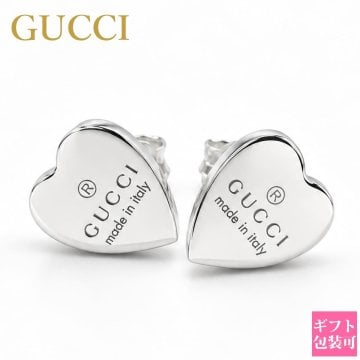 gucci ピアス レディース グッチ アクセサリー ハート プレゼント ギフト SILVER925 223990 J8400 8106 正規品 シンプル ブランド 新品 年 ギフト プレゼント ギフト