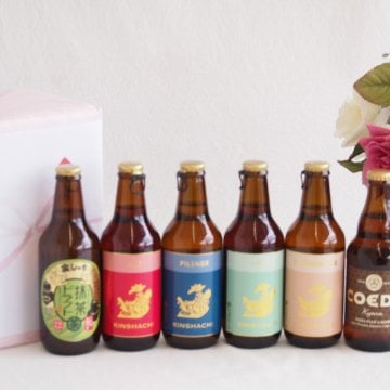 贈り物クラフトビール6本セット(金しゃち抹茶ドラフト(愛知県) 金しゃちプラチナエール(愛知県) 金しゃちIPA(愛知県) 金しゃちピルスナー(愛知県) 金しゃちアルト(愛知県) コエド kyara(埼玉県)) 330ml×5本 33