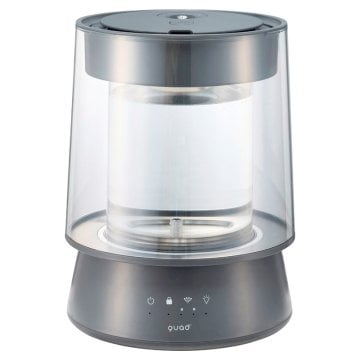 QUADS ガラススチーム加湿器 グラス グレー ／加湿器 季節・空調家電 家電 結婚祝い プレゼント ギフト 結婚内祝い お返し おしゃれ 友達 メッセージ のし 職場 ハイセンス 人気 出産祝い 出産内祝い 送料無料 2026 送料無料 ギフト プレゼント プチギフト 内祝い 快気祝い 出産祝い 結婚祝い 引出物 新築祝い お返し