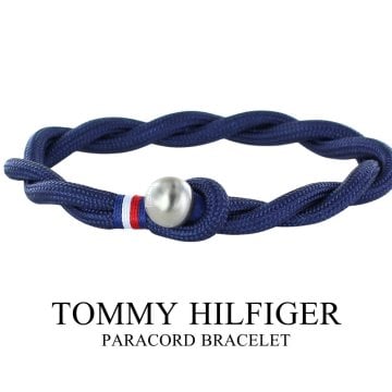 トミーヒルフィガー ブレスレット ユニセックス メンズ レディース ロープブレスレット ネイビー アクセサリー ブランド カジュアル アクセサリー プレゼント ギフト 男性 女性 Tommy Hilfiger 成人 卒業 入学