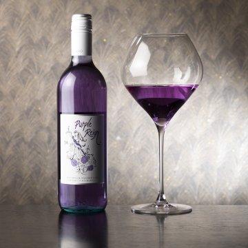 お歳暮 秋冬ギフト【送料無料】【紫のワイン】パープルレイン Purple Reign 750ml 専用ギフトボックス付き 白ワイン チョウマメ ラッピング 熨斗 送料無料(北海道、沖縄を除く)