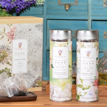 白茶の毎日飲みたいキレイ茶セット（ロング缶2本ギフトボックス付き）ギフト プレゼント
