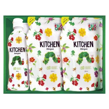 【ギフト対応無料】はらぺこあおむし キッチン洗剤セット (H-10AZ) [お中元][お歳暮] ※送料無料(北海道・沖縄は除く)