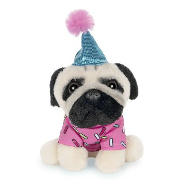 ガンド GUND ぬいぐるみ BIRTHDAY PARTY DOUG THE PUG ダグ ザ パグ バースデー 6060003 マルチカラー イヌ 犬 ドッグ ぬいぐるみ アニマル 動物 プレゼント ギフト