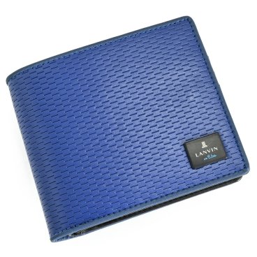 ランバンオンブルー 財布 二つ折り財布 青(ブルー) LANVIN en Bleu 593603 メンズ 紳士 ギフト 定番 彼氏 彼女 プレゼント