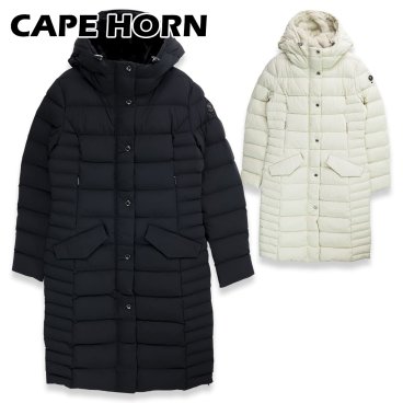 ケープホーン CAPE HORN カファヤテ CAFAYATE B2586 ダウンコート レディース ロング丈 フード付き 防寒 保温 撥水 軽量 アウター ブランド 人気 ギフト プレゼント