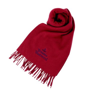 ヴィヴィアンウエストウッド VIVIENNE WESTWOOD マフラー ストール 24-W00Q7-I401 レディース メンズ ボルドー ウール