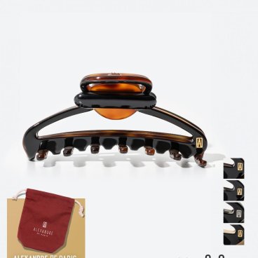 アレクサンドルドゥパリ ALEXANDRE DE PARIS ACCM-17417-03 ヘアーアクセサリー レディース アクセサリー ヘアクリップ 髪留め ミディアムサイズ アクセント ギフト プレゼント お祝い 記念 女性 MOLITOR HAIR CLIP M 全4色
