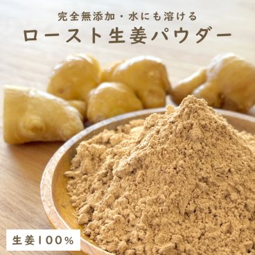 生姜パウダー 100g 完全無添加 200g 300g 500g チャック付き袋 無着色 無香料 冷たい飲み物にも使えます ロースト 粉末生姜 ジンジャーパウダー 生姜 パウダー 粉末 温活 冷え性 冷え対策 料理 飲み物 しょうが湯 ショウガオール 中国産
