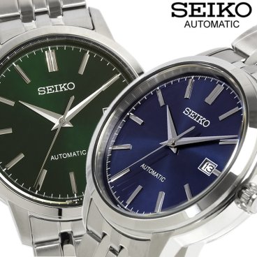 SEIKO セイコー 腕時計 メンズ 自動巻き 手巻付き メカニカルウォッチ グリーン ダイアル ブルー オートマティック ギフト アナログ 海外モデル SRPH87K1 SRPH89K1
