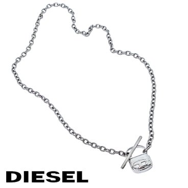 DIESEL ディーゼル ネックレス DX1593040 シルバー ステンレス ユニセックス 海外正規品 無料ラッピング可