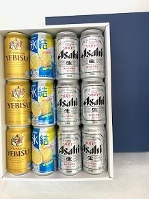 父の日ギフト　アサヒ・エビスの缶ビール＆氷結レモンの父の日ギフト