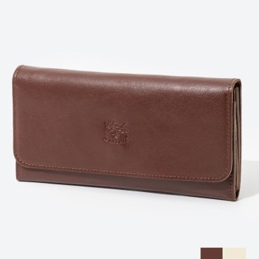イル ビゾンテ IL BISONTE SCW009 PV0001 長財布 Continental Wallet Classic メンズ レディース 財布 本革 ロングウォレット 小銭入れ付き レザー ブランド プレゼント ギフト 誕生日 シンプル お祝い 記念 アラビカ アイボリー