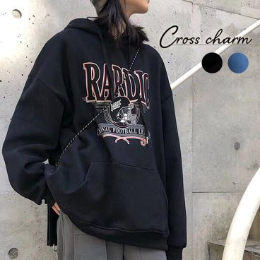 【送料無料】オーバーサイズ アメリカンヴィンテージストリート フーディースウェット＆パーカー