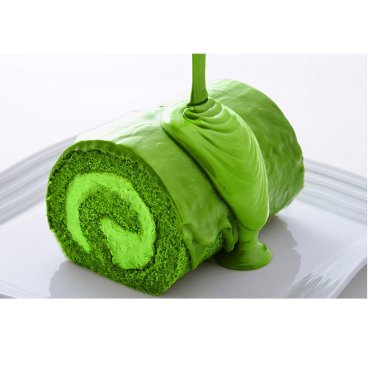 宇治抹茶生チョコロールケーキ
