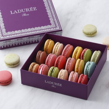 【公式】LADUREE ナポレオン・ヴィオレ マカロン18個入り