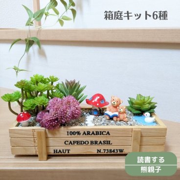 箱庭 制作キット フェイク多肉植物 工作キット ハンドメイド インテリア 置物 プレゼント ギフト 贈り物 手作りキット子供と一緒にできる 巣ごもりグッズ ワークショップ 夏休み工作キット