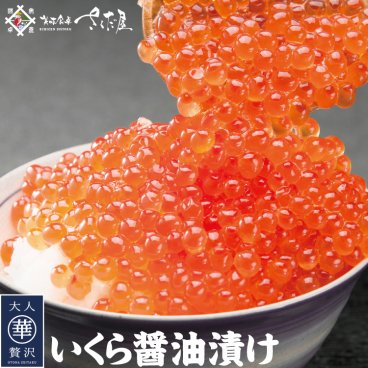 いくら醤油漬け イクラ 鱒いくら 250g小分けパック 美味しい贈物 敬老の日 お歳暮 ギフト