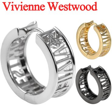 ヴィヴィアンウエストウッド ピアス メンズ レディース Vivienne Westwood ヴィヴィアン ウエストミンスターシングルフープピアス 片耳用 62030052 選べる3色 【ラッピング無料 誕生日 お祝い プレゼント ギフト 贈り物】 送料無料