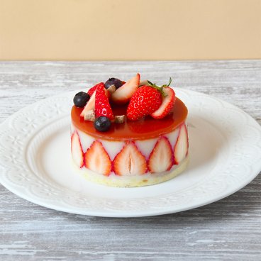 わんちゃん用フレジエケーキ【Lサイズ】【無料メッセージカード付】