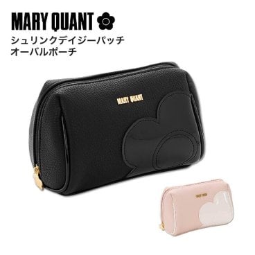 【公式】【シュリンクデイジーパッチ オーバルポーチ】マリークワント MARY QUANT マリークヮント マリクワ ポーチ コスメポーチ デイジー