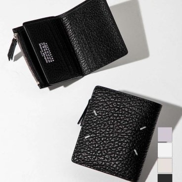 メゾン マルジェラ MAISON MARGIELA SA1UI0023 P4455 二つ折り財布 WALLET FLIP FLAP SMALL メンズ レディース 財布 本革 レザーウォレット ミニ財布 カードケース コンパクト