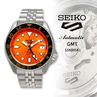 SEIKO 腕時計 セイコー 時計 ウォッチ  セイコーファイブ 5スポーツ 流通限定モデル SKX Sports Style 自動巻き メカニカル メンズ SSK005K1 海外モデル [並行輸入品]