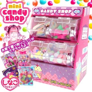 しなこちゃんミニキャンディーショップ お菓子 ストック かわいい しなこ ボックス 量り売り
