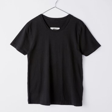 エムエム6 MM6 S52GC0189 S24405 Tシャツ レディース トップス メゾンマルジェラ 半袖 カットソー パックT Vネック ラウンドネック カジュアル シンプル 春夏 コットン 綿 無地 ブラック S M L