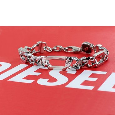 ディーゼル チェーンブレスレット メンズ 父の日 レディース 母の日 おしゃれ ブランド ユニセックス チェーン ブレスレット 男性 女性 友達 彼氏 彼女 誕生日 プレゼント 記念日 ギフト DIESEL ランキング お祝い 成人 卒業 入学