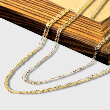 シアーズ 18金ネックレスチェーン 18金ネックレス k18 ネックレス ゴールド 単品 あずき スクリュー 小豆 レディース 