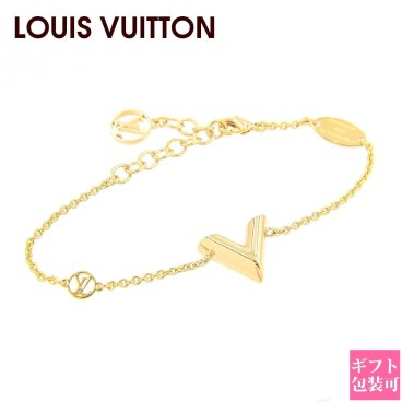ルイヴィトン ブレスレット レディース LOUIS VUITTON ブレスレット・エセンシャル V ゴールド M00858 ゴールド アクセサリ ルイヴィトン ブレスレット レディース 正規品 通販