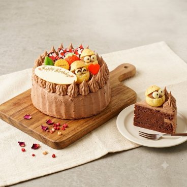 【ガナッシュデコレーション】4号　5号　お急ぎ便OK　誕生日　ガナッシュ　チョコレート　濃厚　ケーキ　デコレーション　プレゼント　ギフト　バースデーケーキ　メッセージ